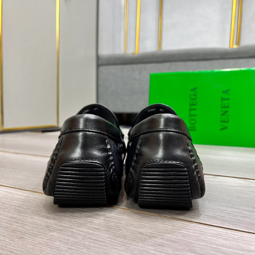 Factory price 420💵BV new men's shoes original replica👉👉High-end men's casual beanie shoes/💞driving shoes! 🔊Upper imported cowhide woven, ☑️Sheepskin lining, one-step design, light and smart ☮☮Suitable for all kinds of travel, exclusive new style, real shot, size 38-44, (45 can be customized)